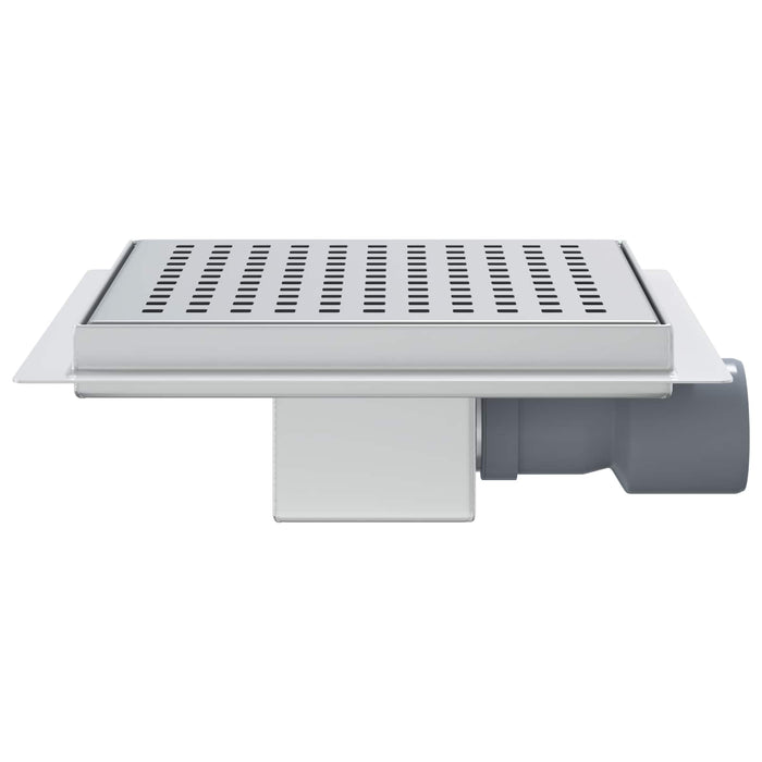 Scarico doccia 2 in 1 Argento 20 x 20 cm Acciaio Inox 304 42015935