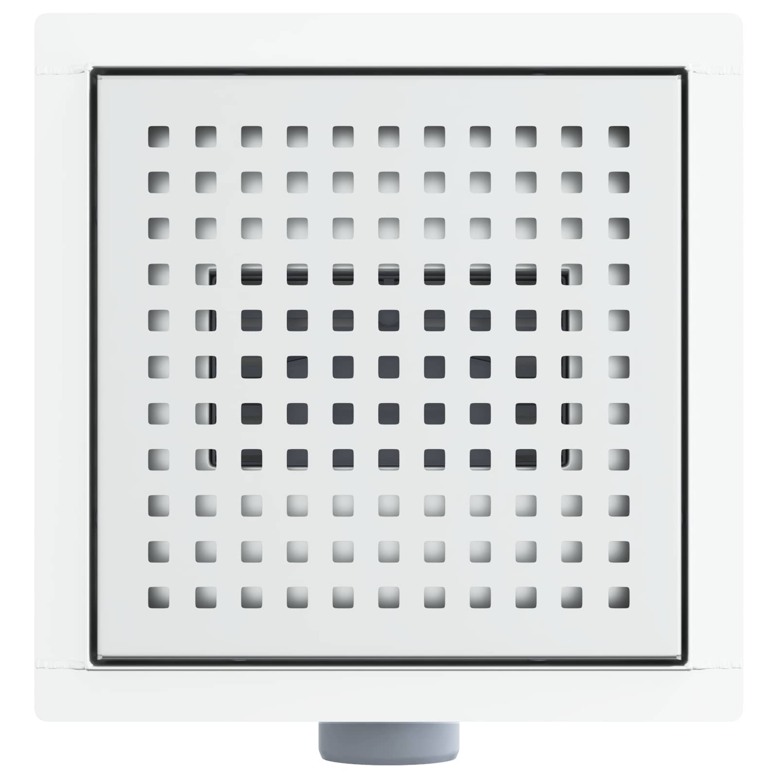 Scarico doccia 2 in 1 Argento 20 x 20 cm Acciaio Inox 304 42015935