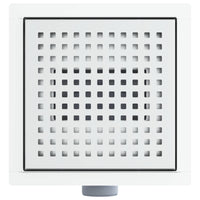 Scarico doccia 2 in 1 Argento 20 x 20 cm Acciaio Inox 304 42015935