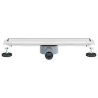 Scarico doccia 2-in-1 con sifone a 360° Argento 50 cm 42015961