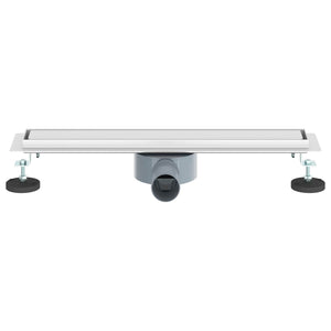 Scarico doccia 2-in-1 con sifone a 360° Argento 50 cm 42015961