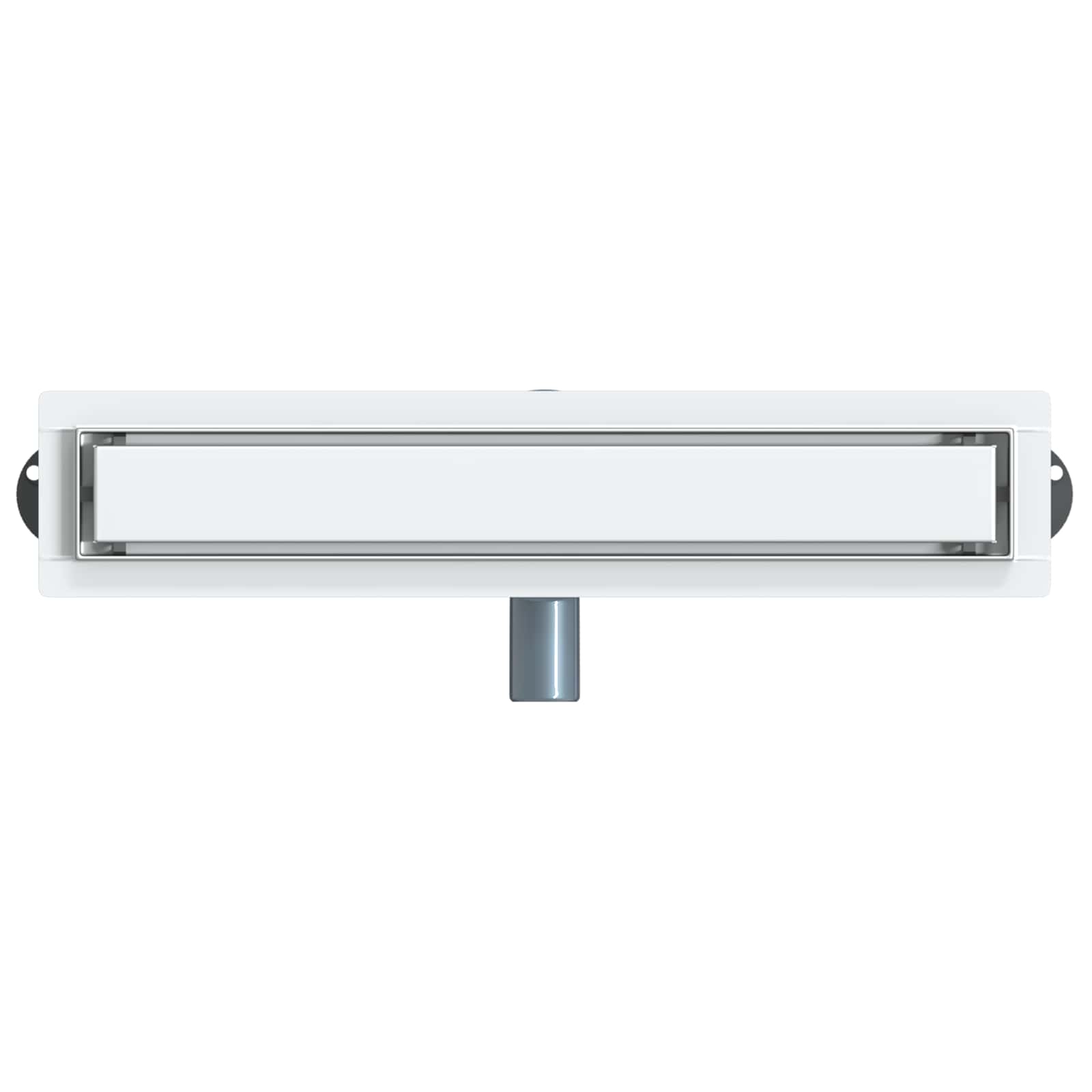 Scarico doccia 2-in-1 con sifone a 360° Argento 50 cm 42015961