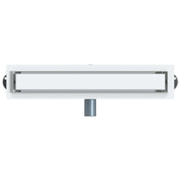 Scarico doccia 2-in-1 con sifone a 360° Argento 50 cm 42015961