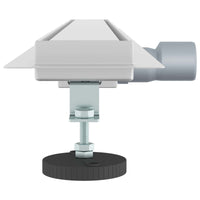 Drenaggio doccia con copertura in vetro Argento 90 cm 42015941