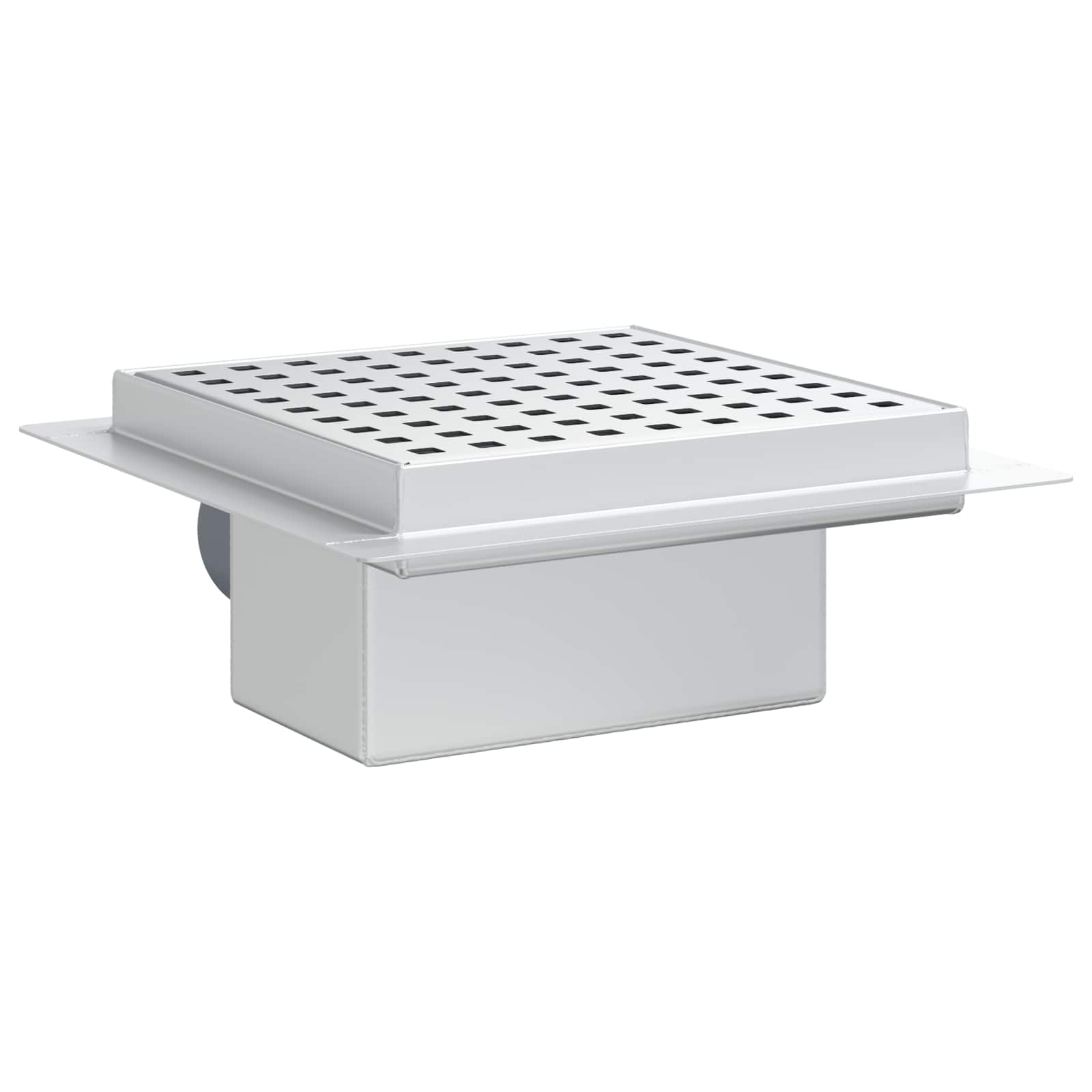 Scarico doccia 2 in 1 Argento 15 x 15 cm Acciaio Inox 304 42015934