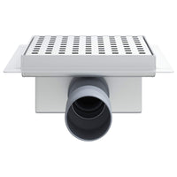 Scarico doccia 2 in 1 Argento 15 x 15 cm Acciaio Inox 304 42015934