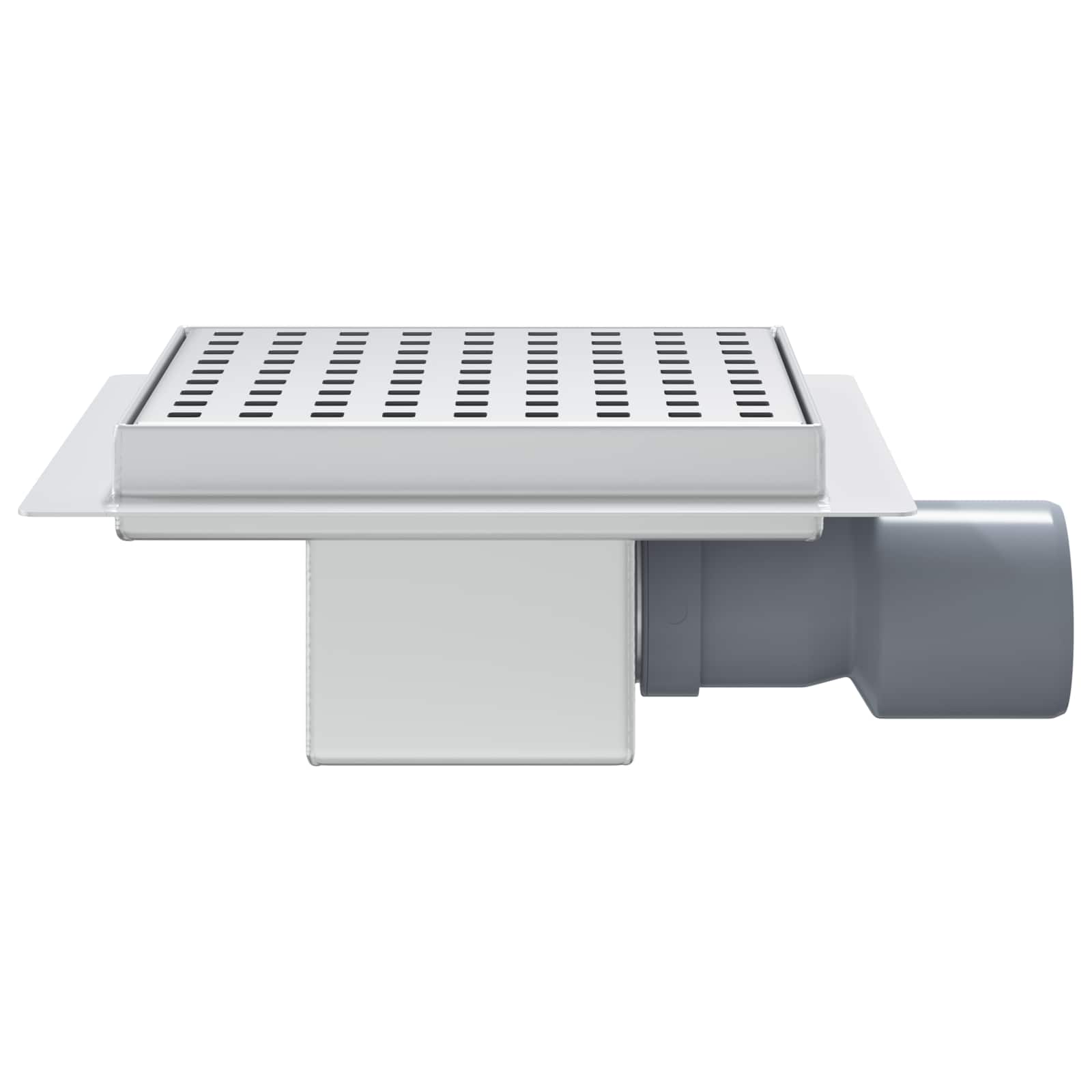 Scarico doccia 2 in 1 Argento 15 x 15 cm Acciaio Inox 304 42015934