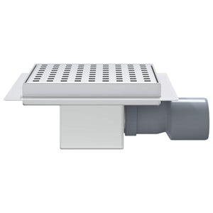 Scarico doccia 2 in 1 Argento 15 x 15 cm Acciaio Inox 304 42015934