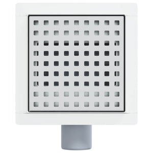 Scarico doccia 2 in 1 Argento 15 x 15 cm Acciaio Inox 304 42015934