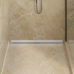 Scarico Doccia da Parete Argento 100 cm Acciaio Inox 304 42015996