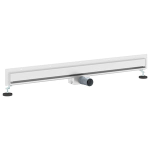Scarico Doccia da Parete Argento 100 cm Acciaio Inox 304 42015996