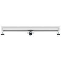 Scarico Doccia da Parete Argento 100 cm Acciaio Inox 304 42015996