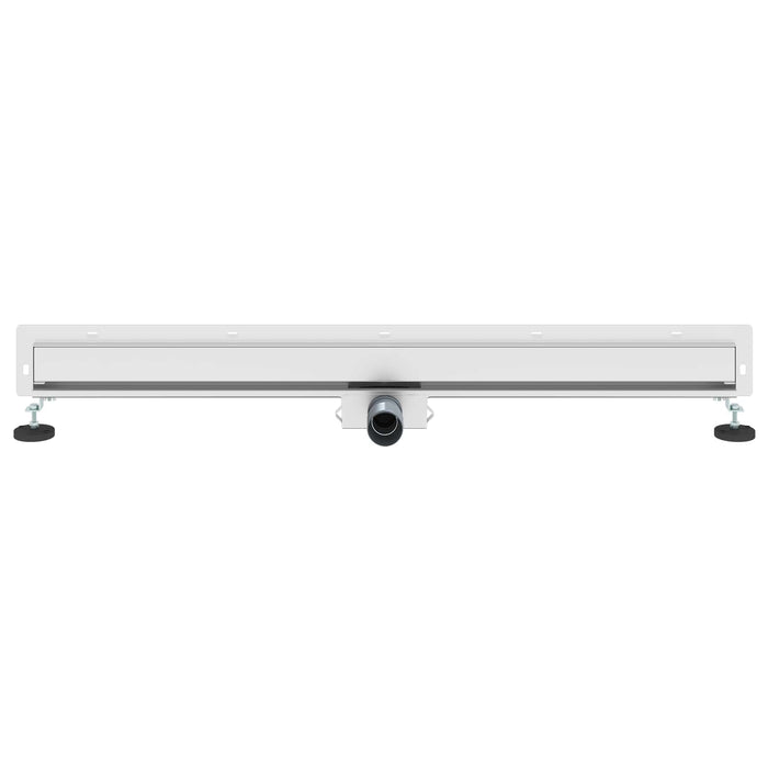 Scarico Doccia da Parete Argento 100 cm Acciaio Inox 304 42015996