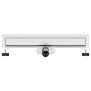 Scarico Doccia da Parete Argento 60 cm Acciaio Inox 304 42015992