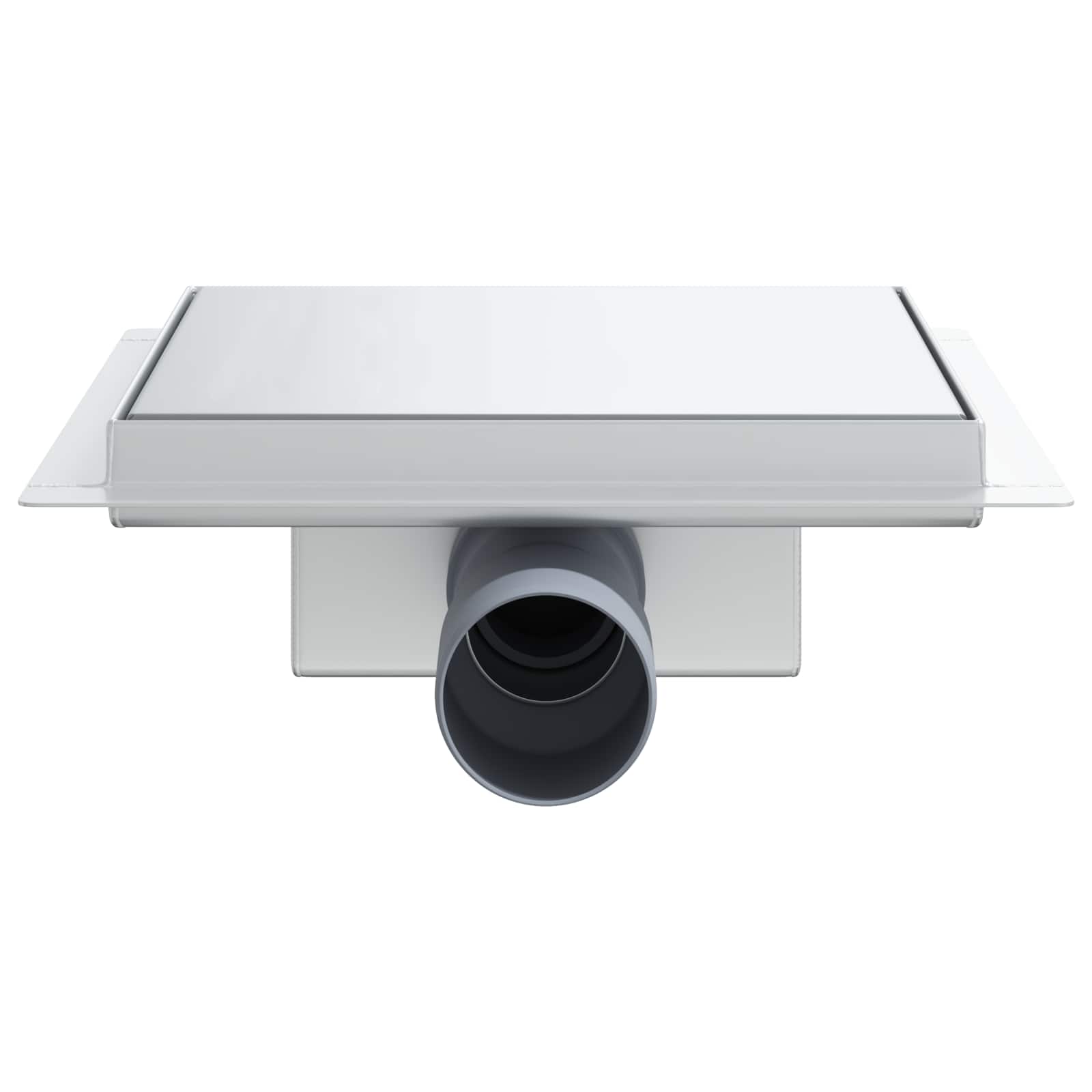 Scarico doccia 2 in 1 Argento 20 x 20 cm Acciaio Inox 304 42015933