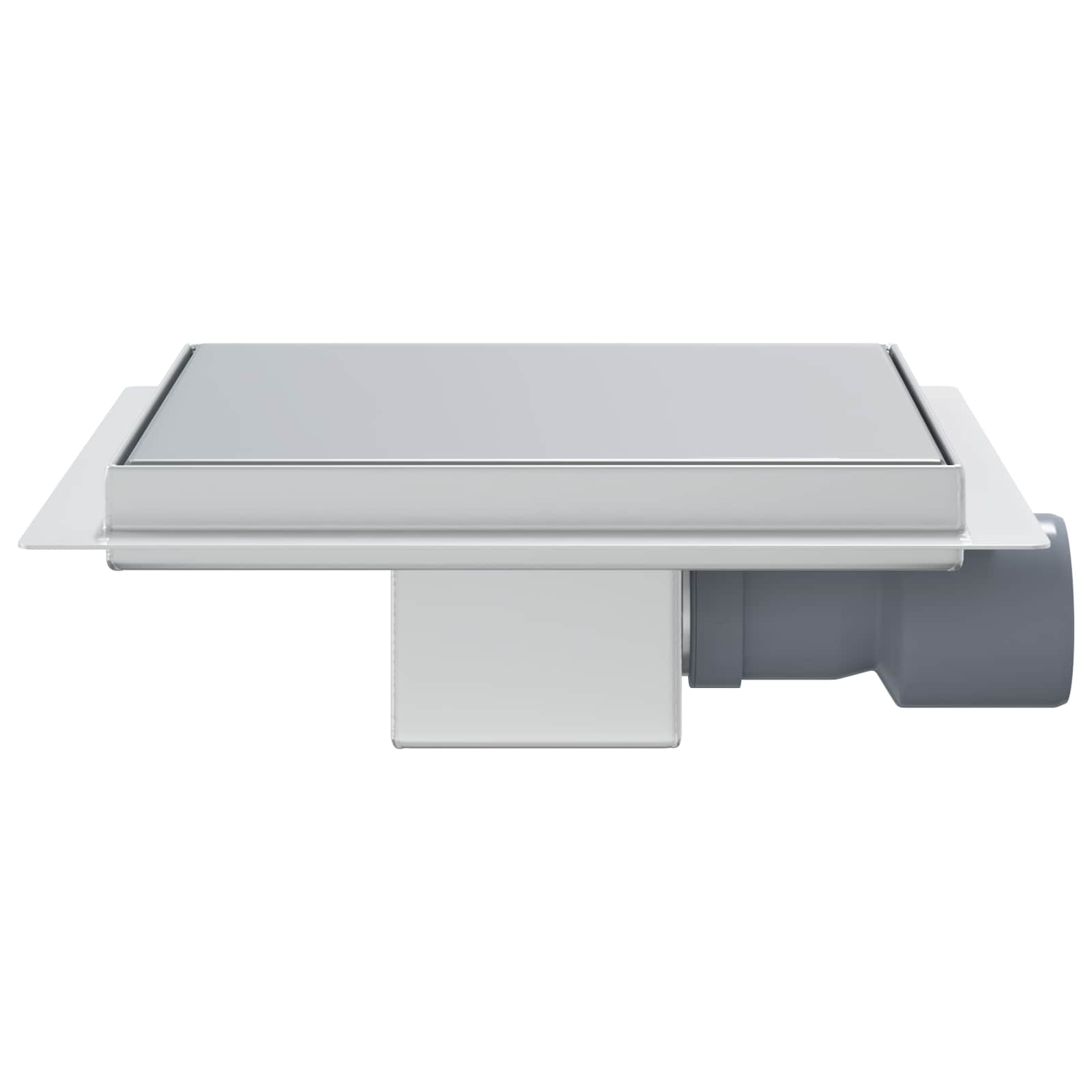 Scarico doccia 2 in 1 Argento 20 x 20 cm Acciaio Inox 304 42015933