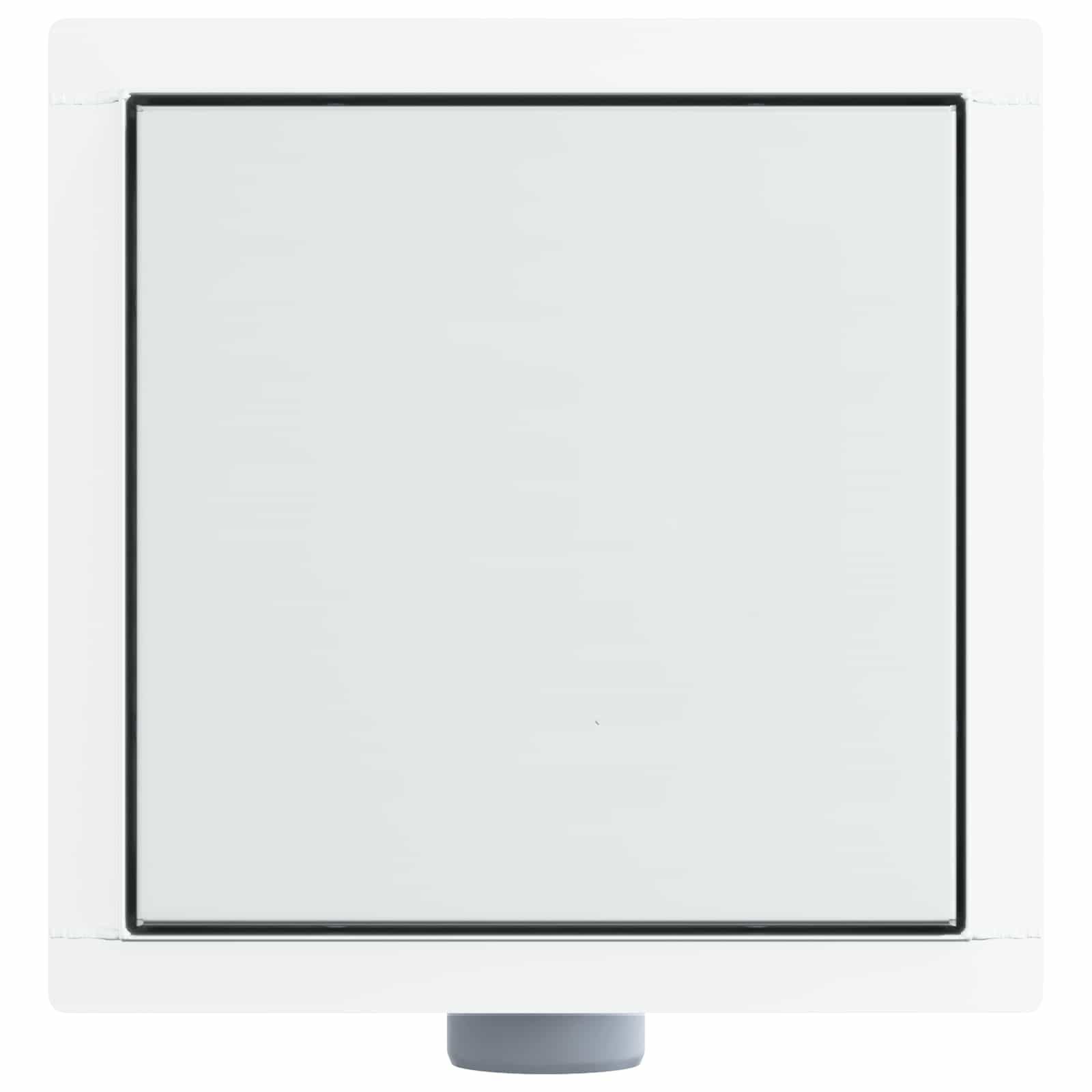 Scarico doccia 2 in 1 Argento 20 x 20 cm Acciaio Inox 304 42015933