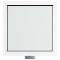 Scarico doccia 2 in 1 Argento 20 x 20 cm Acciaio Inox 304 42015933