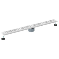 Scarico doccia a 362 gradi con design linea Argento 100 cm 42015984