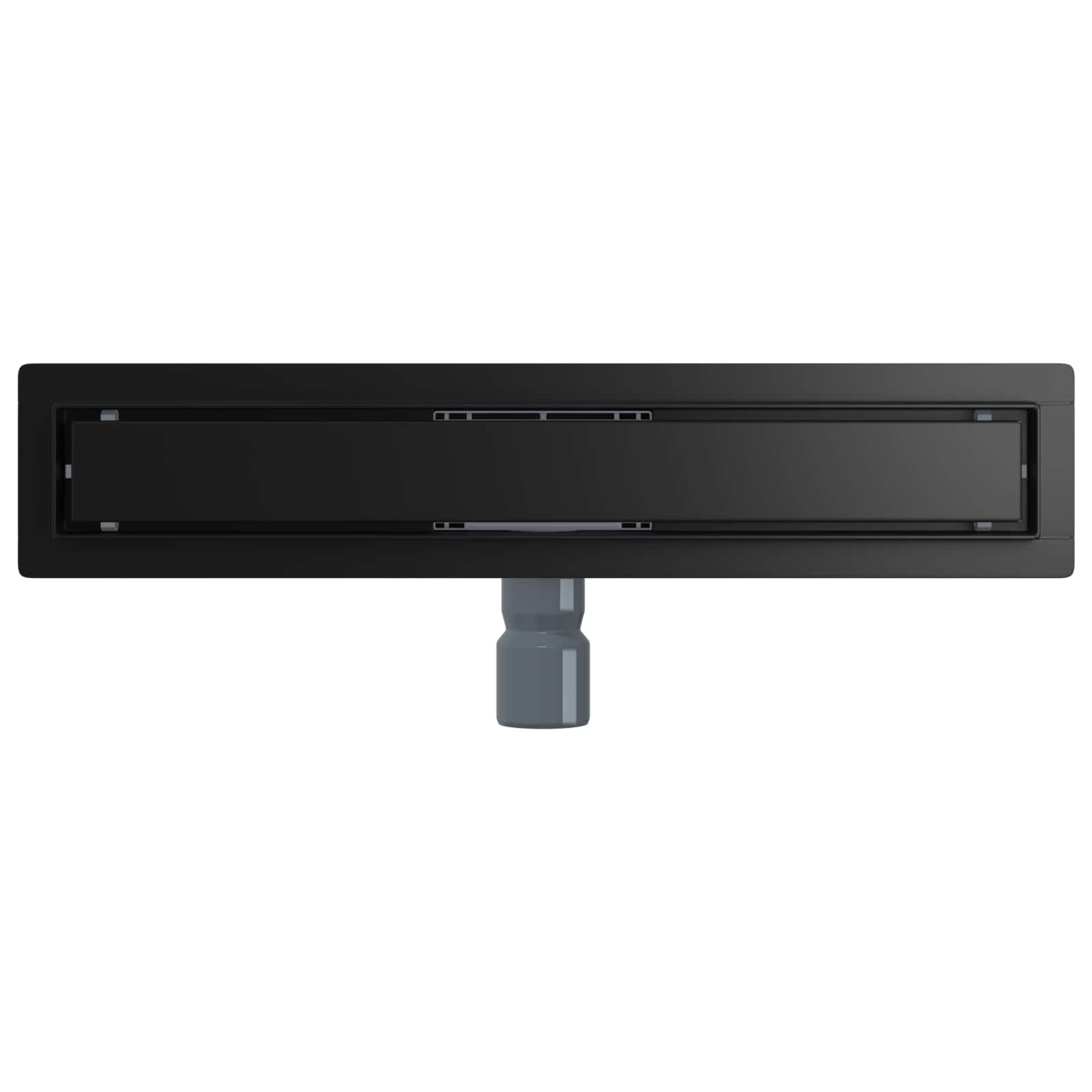 Drenaggio doccia 2 in 1 Nero 50 cm Acciaio Inox 304 42015943