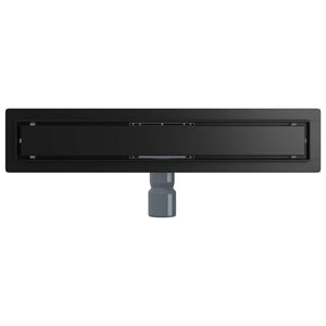 Drenaggio doccia 2 in 1 Nero 50 cm Acciaio Inox 304 42015943