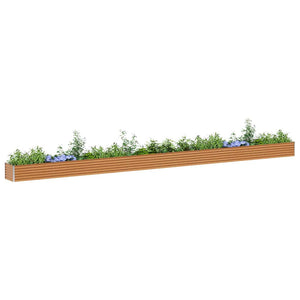 Letto rialzato da giardino 775 x 50 x 36 cm Acciaio zincato 42017349