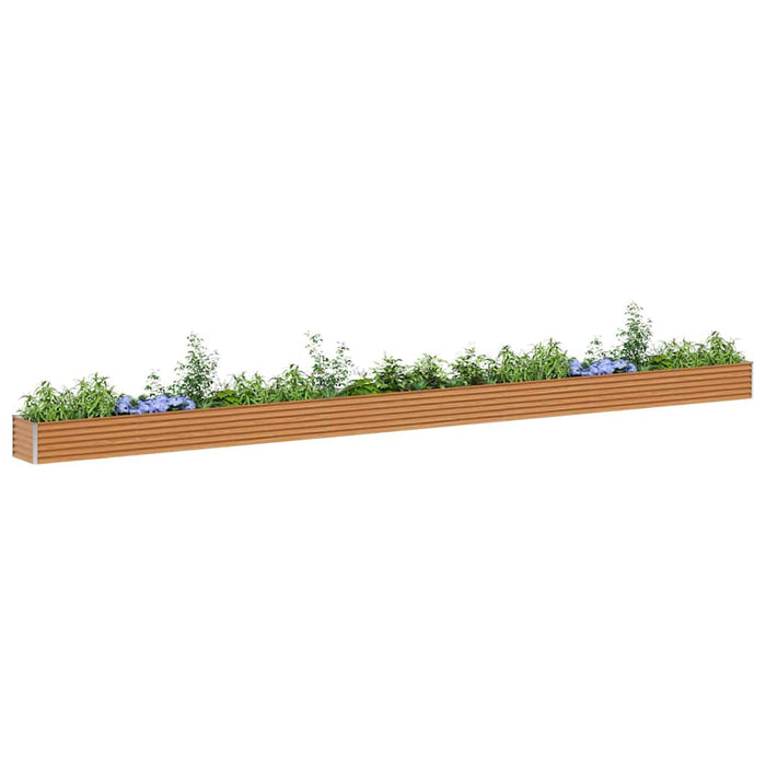 Letto rialzato da giardino 775 x 50 x 36 cm Acciaio zincato 42017349