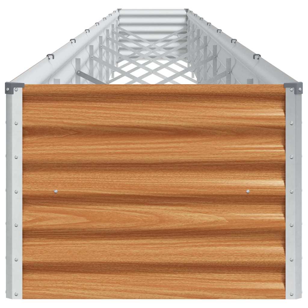 Letto rialzato da giardino 775 x 50 x 36 cm Acciaio zincato 42017349