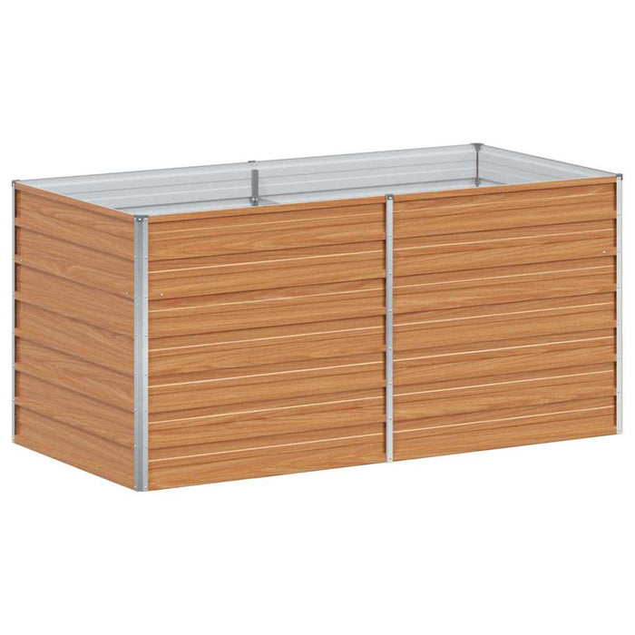 Letto rialzato da giardino Marrone Chiaro 160 x 80 x 77 cm 42017334