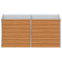 Letto rialzato da giardino Marrone Chiaro 160 x 80 x 77 cm 42017334