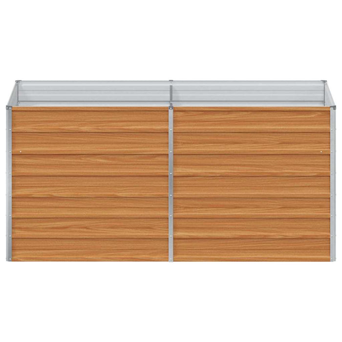 Letto rialzato da giardino Marrone Chiaro 160 x 80 x 77 cm 42017334