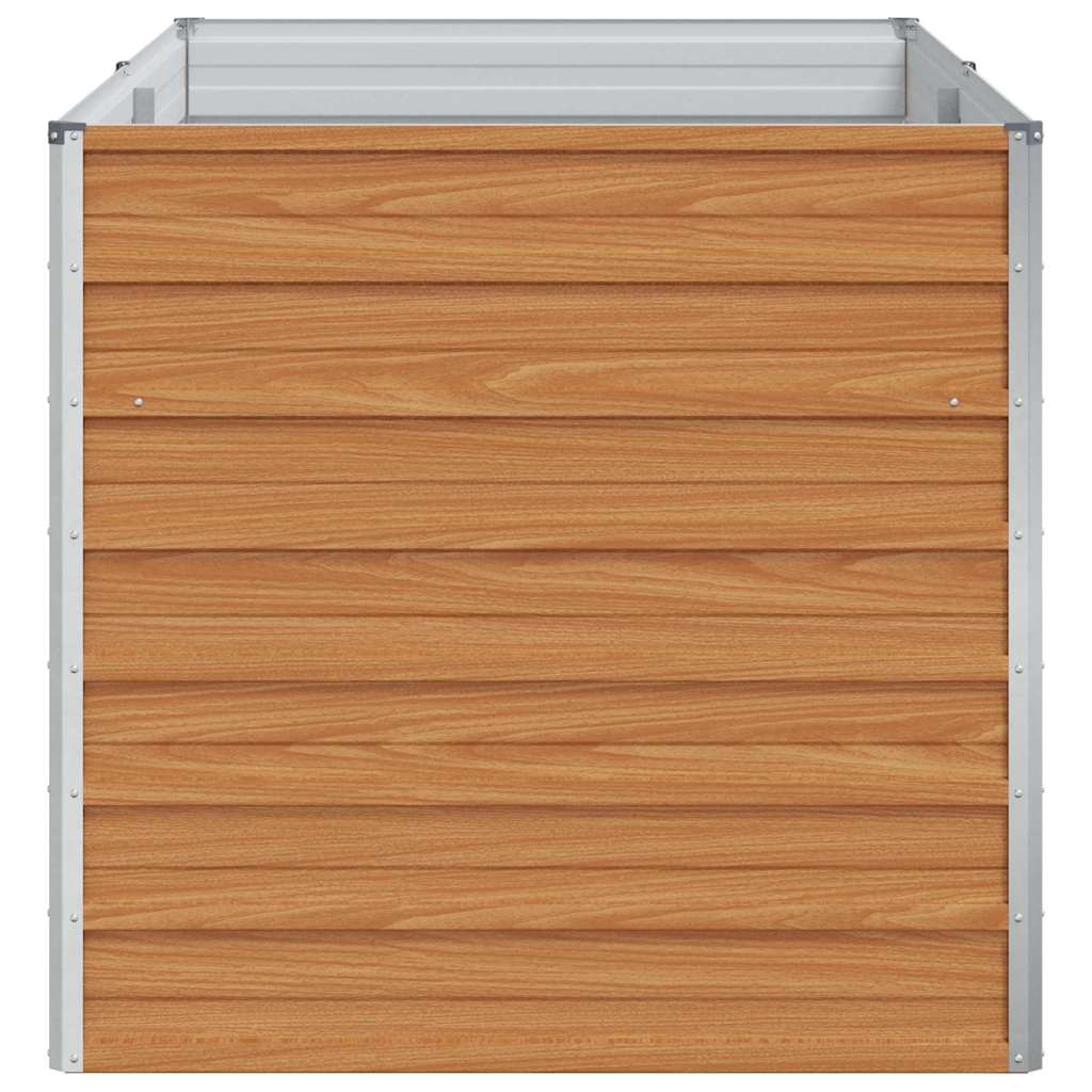 Letto rialzato da giardino Marrone Chiaro 160 x 80 x 77 cm 42017334