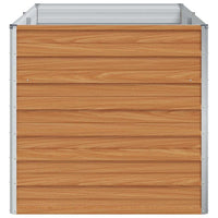 Letto rialzato da giardino Marrone Chiaro 160 x 80 x 77 cm 42017334