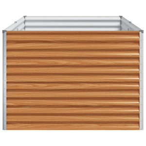 Letto rialzato da giardino 195 x 100 x 68 cm Acciaio zincato 42017367