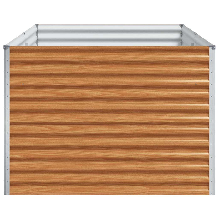 Letto rialzato da giardino 195 x 100 x 68 cm Acciaio zincato 42017367