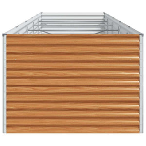 Letto rialzato da giardino 485 x 100 x 68 cm Acciaio zincato 42017370