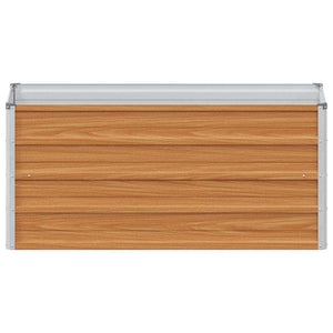 Letto rialzato da giardino Marrone Chiaro 100 x 40 x 45 cm 42017325