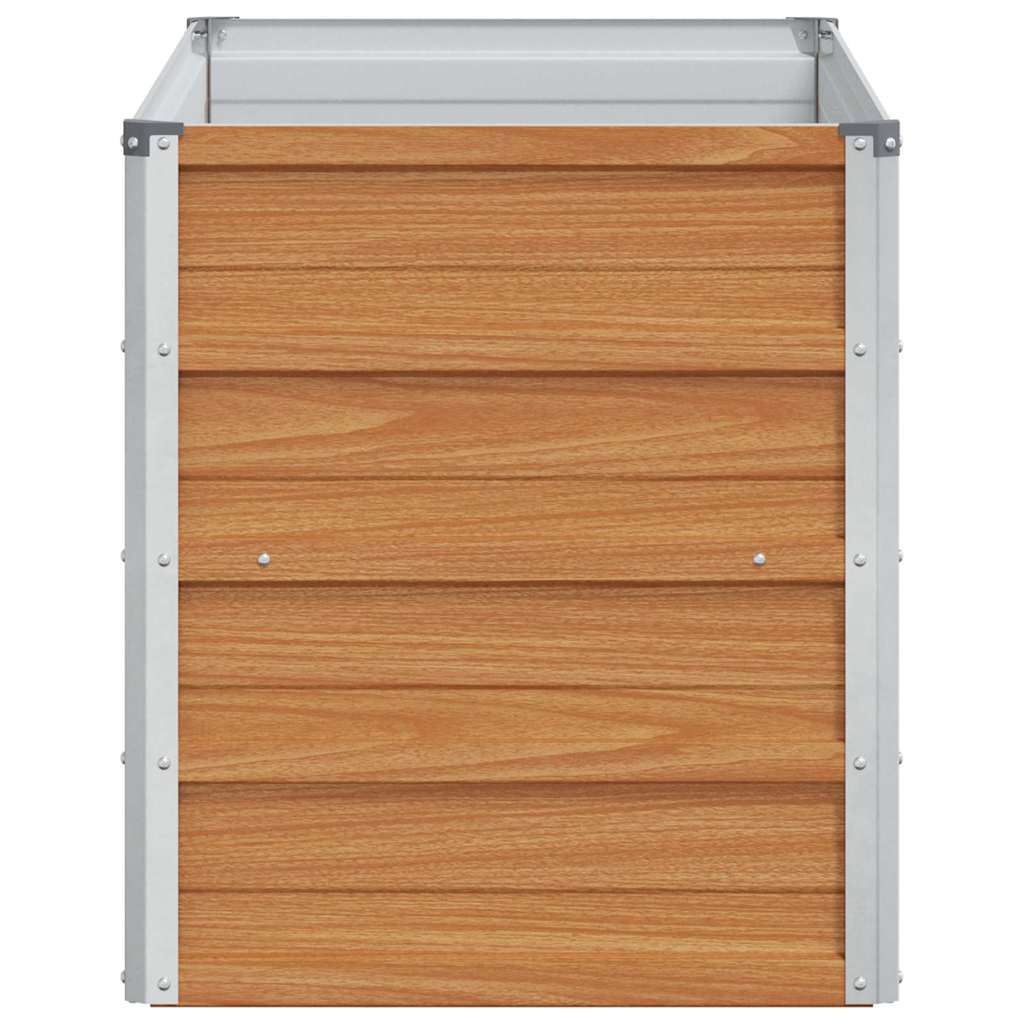 Letto rialzato da giardino Marrone Chiaro 100 x 40 x 45 cm 42017325