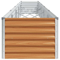 Letto rialzato da giardino 485 x 50 x 36 cm Acciaio zincato 42017347