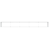 Letto rialzato da giardino 485 x 50 x 36 cm Acciaio zincato 42017347