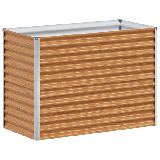 Letto rialzato da giardino 98 x 50 x 68 cm Acciaio zincato 42017352