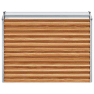 Letto rialzato da giardino 98 x 50 x 68 cm Acciaio zincato 42017352