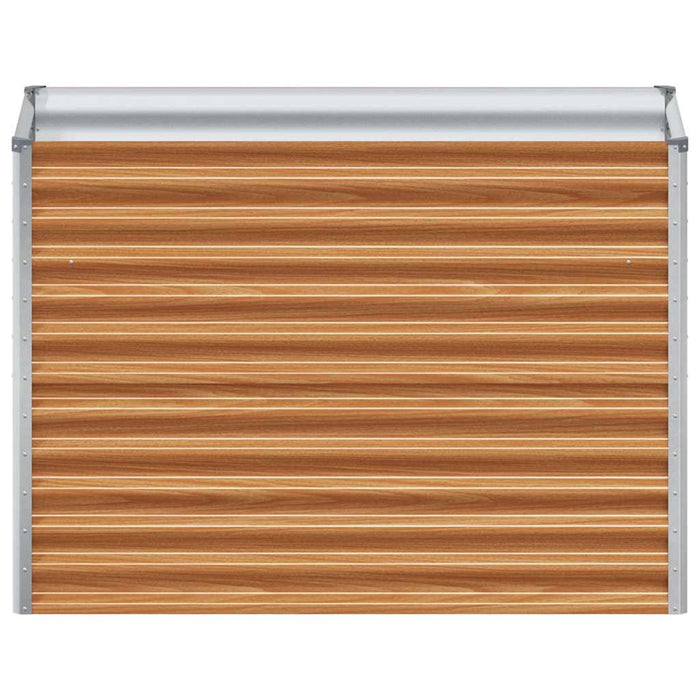 Letto rialzato da giardino 98 x 50 x 68 cm Acciaio zincato 42017352