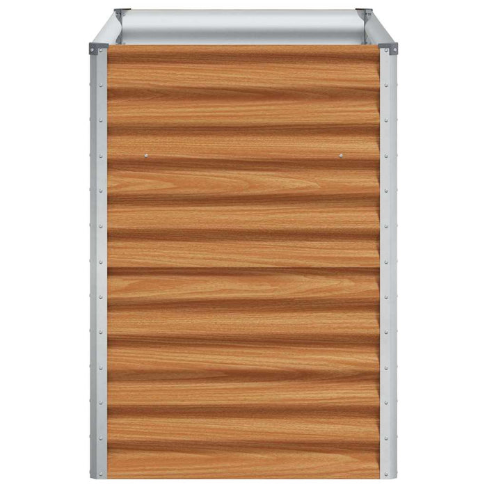 Letto rialzato da giardino 98 x 50 x 68 cm Acciaio zincato 42017352