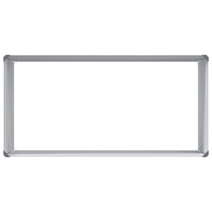 Letto rialzato da giardino 98 x 50 x 68 cm Acciaio zincato 42017352