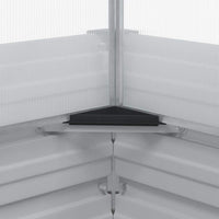 Vaso da giardino con serra Marrone Chiaro 100 x 100 x 77 cm 42017372