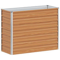 Letto rialzato da giardino Marrone Chiaro 100 x 40 x 77 cm 42017326