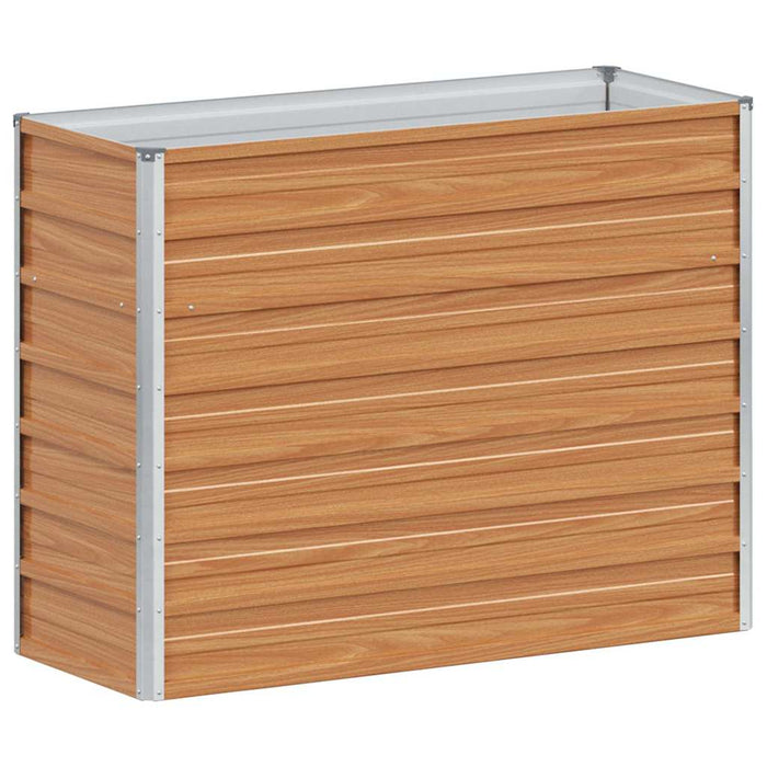 Letto rialzato da giardino Marrone Chiaro 100 x 40 x 77 cm 42017326