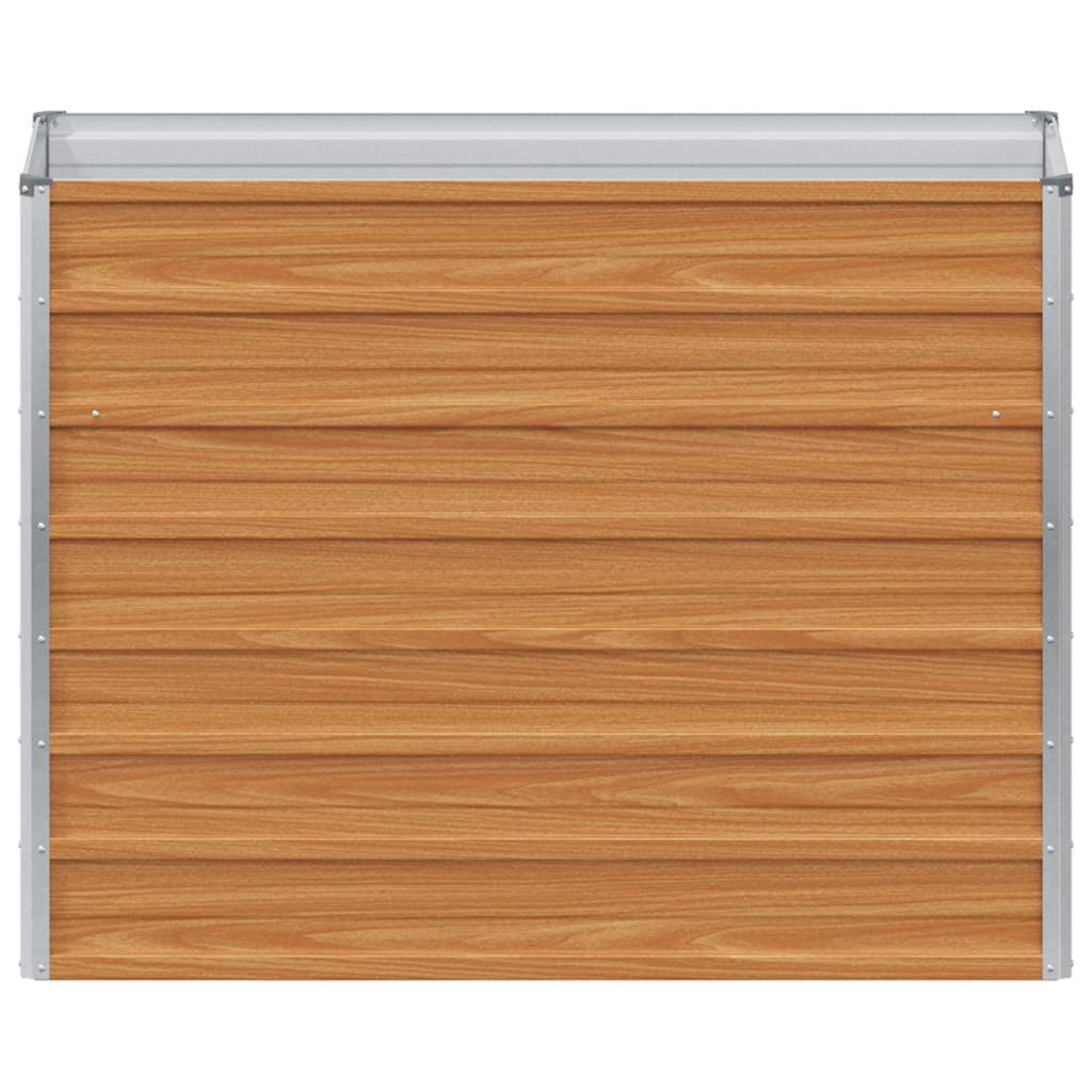 Letto rialzato da giardino Marrone Chiaro 100 x 40 x 77 cm 42017326