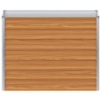 Letto rialzato da giardino Marrone Chiaro 100 x 40 x 77 cm 42017326